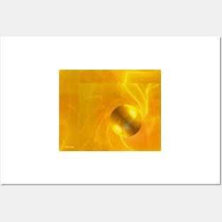 Mellow Yellow Bubble Posters and Art